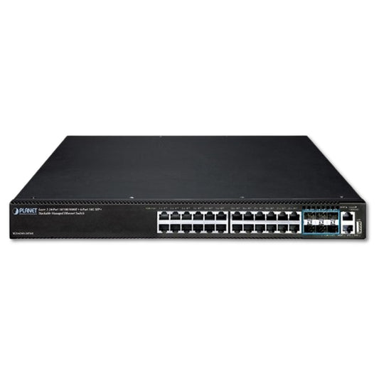 Switch Administrable Layer 3 PLANET SGS-6341-24T6X 24 Puertos Gigabit + 6 SFP+ 10G