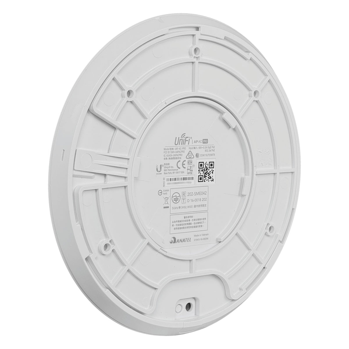 UAP-AC-PRO-1. UI OEM 1u req-PoE SIN CAJA 3x3 2-1000 1300/450mbps 5/2,4GHz 3dBi UAP-AC-PRO-5. UBIQUITI