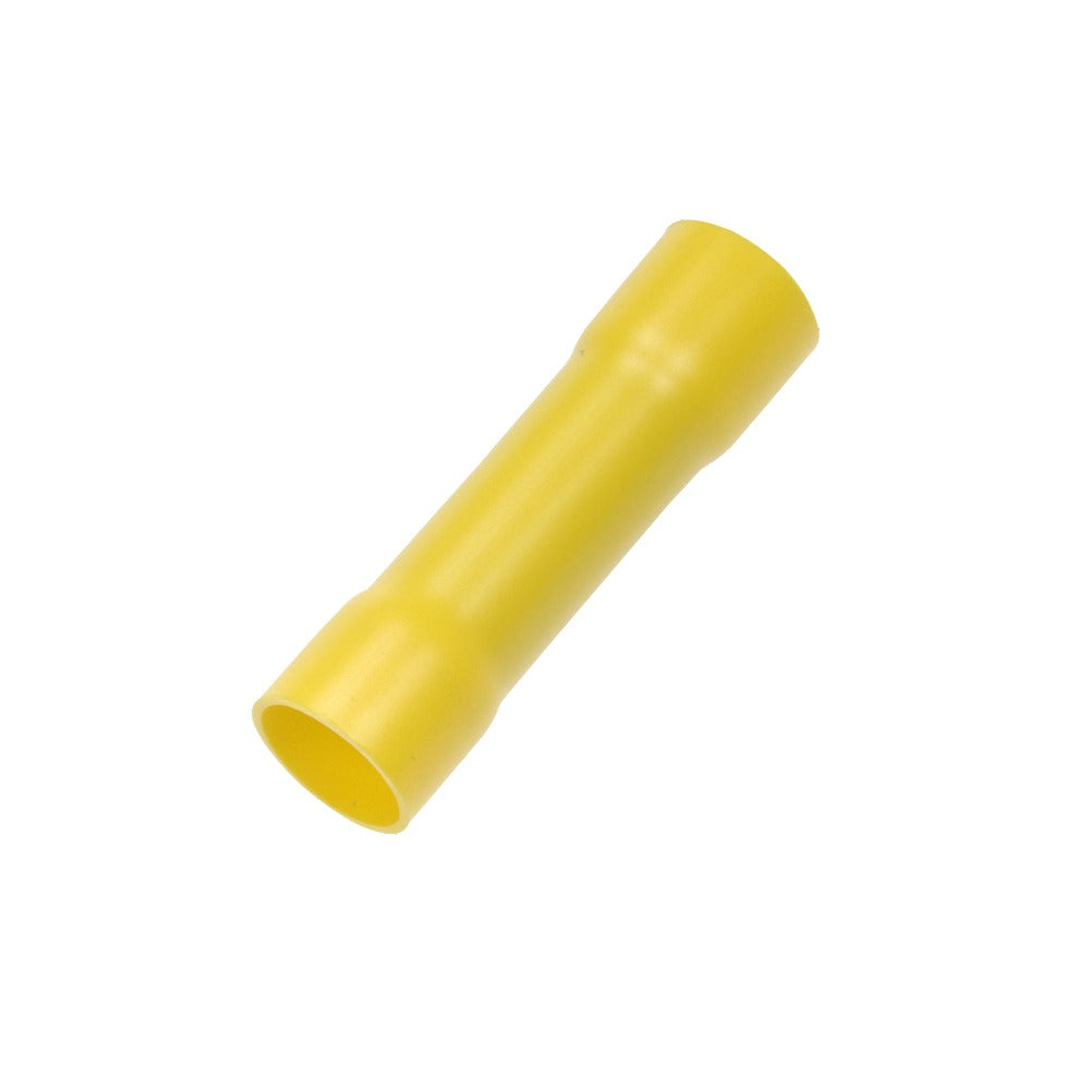 CON-6025. BV5.5 4-6mm2 50 unidades Terminal Amarillo Aislado PVC Longitud 26mm 12-10AWG