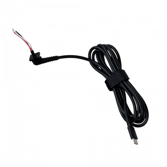 CABLE-C Cable para técnicos USB-C Tipo C de 180cm, 3 conductores DC, compatible con carga de 45 a 65W