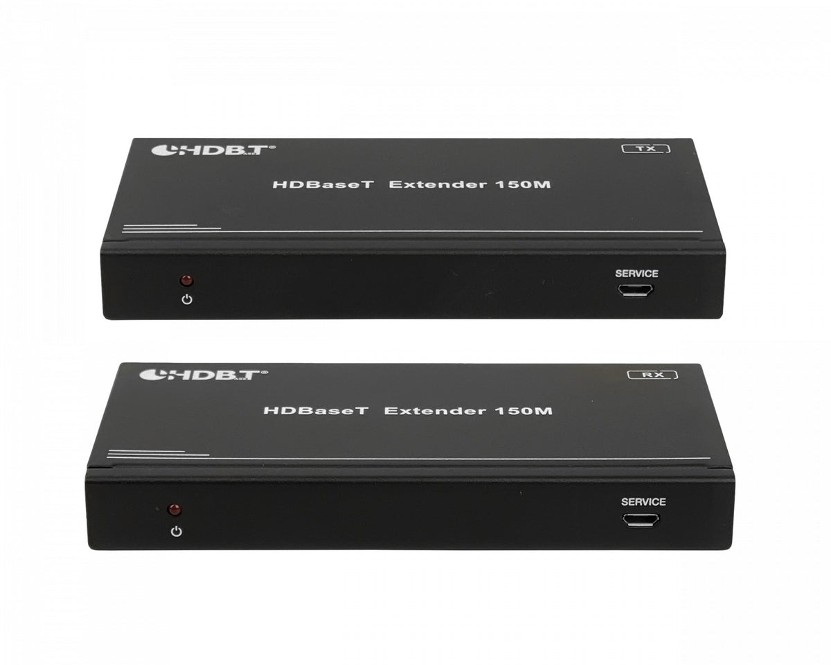 HDMI-150U. Extensor por UTP Cat5e/6 de 150 m para HDMI+IR 1080p, 1 entrada HDMI/2 salidas, incluye fuente 24 Vcc