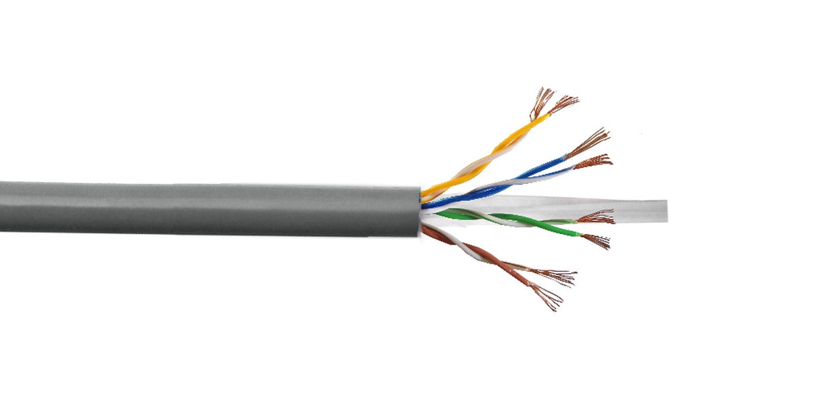 CB6L-MG3 LINKMADE UTP GRIS CAT6 CABLE MULTIHILO 300M COBRE