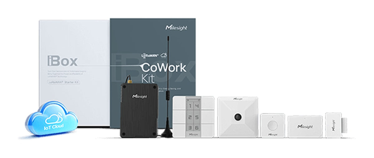 KIT Cowork Solución inteligente de monitoreo de lugar de trabajo inalámbrico (Descontinuado)