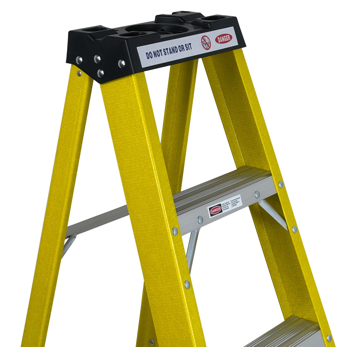 ESAF-406 1,73mt 140kg Tijera de PRFV 6-Escalones Escala 1.73mt Altura