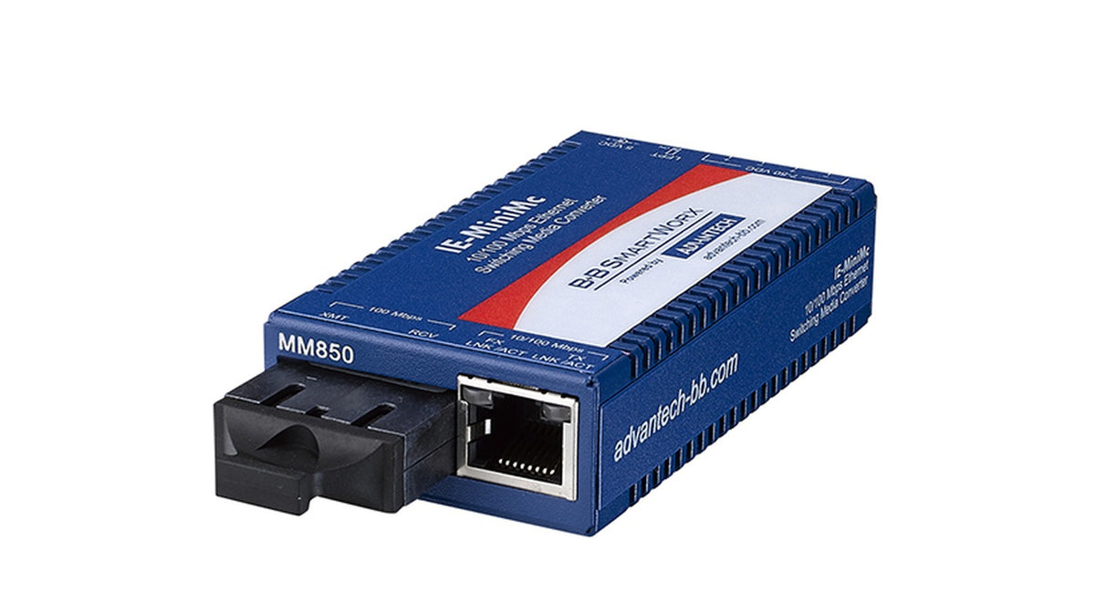 Mini Convertidor de Medios Reforzado 100 Mbps, Multimodo 850 nm, LFPT, 2 km, SC - Multi-mode - 4 km - ST - 1310nm