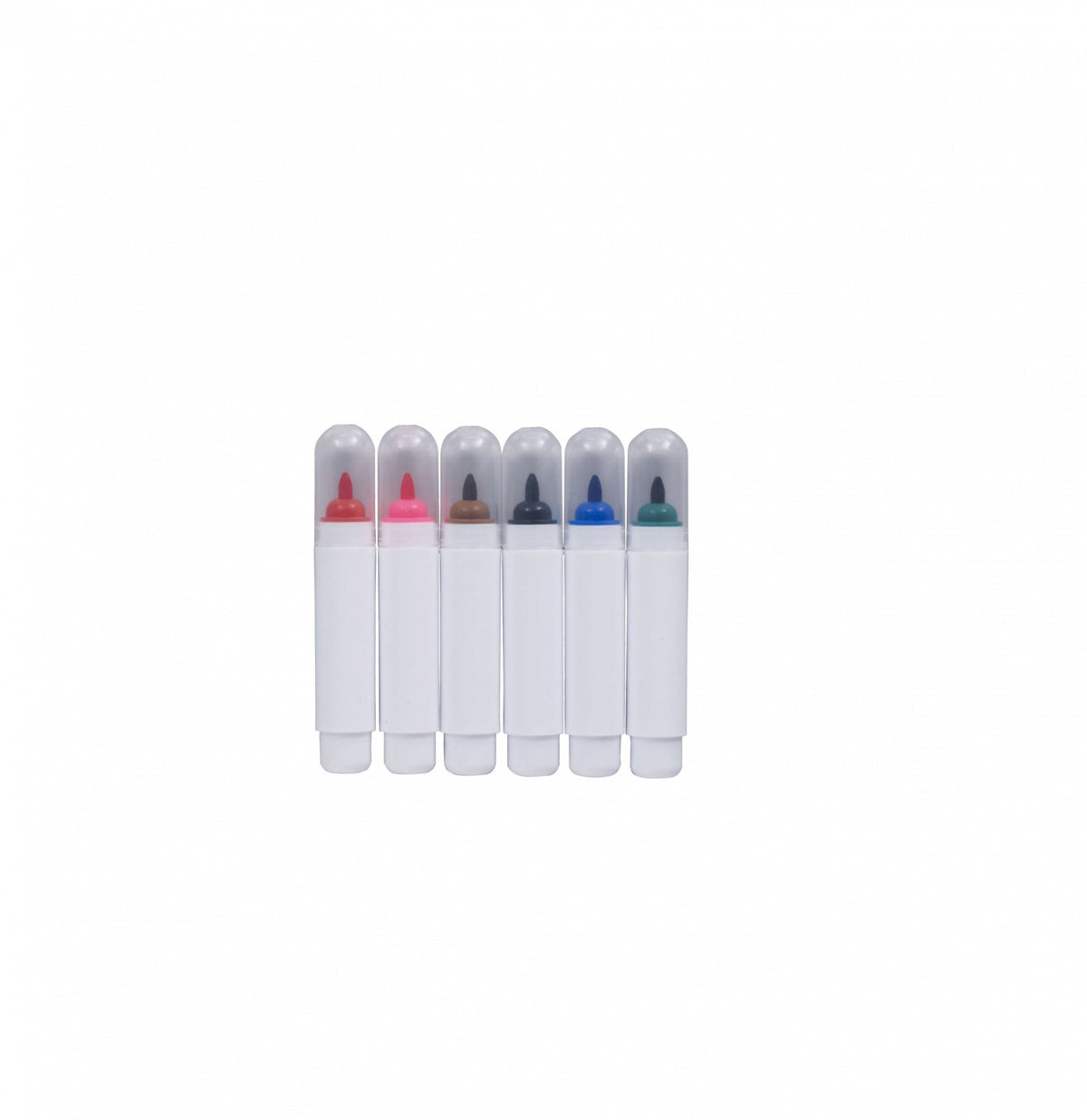 CAPEN1 BROTHER 6 Lápices Rojo-Rosa-Negro-Celeste-Amarillo para Papel ScanNcut2 para Máquina de Corte