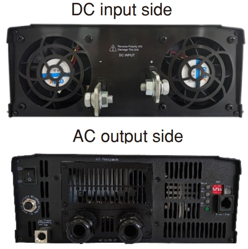 Inversor onda pura con UPS bypass 3200W NTU-3200 - EU - Europa - 24VDC - 230VAC
