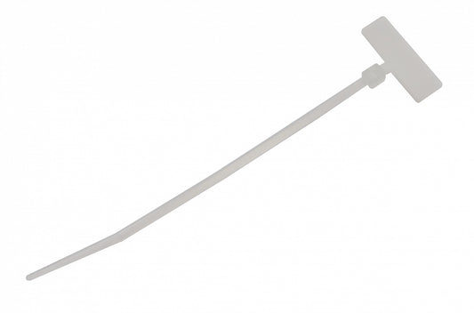 CV-100LW LINKMADE Blanca p/Etiqueta 100x2,5mm 100-un Amarras Plasticas