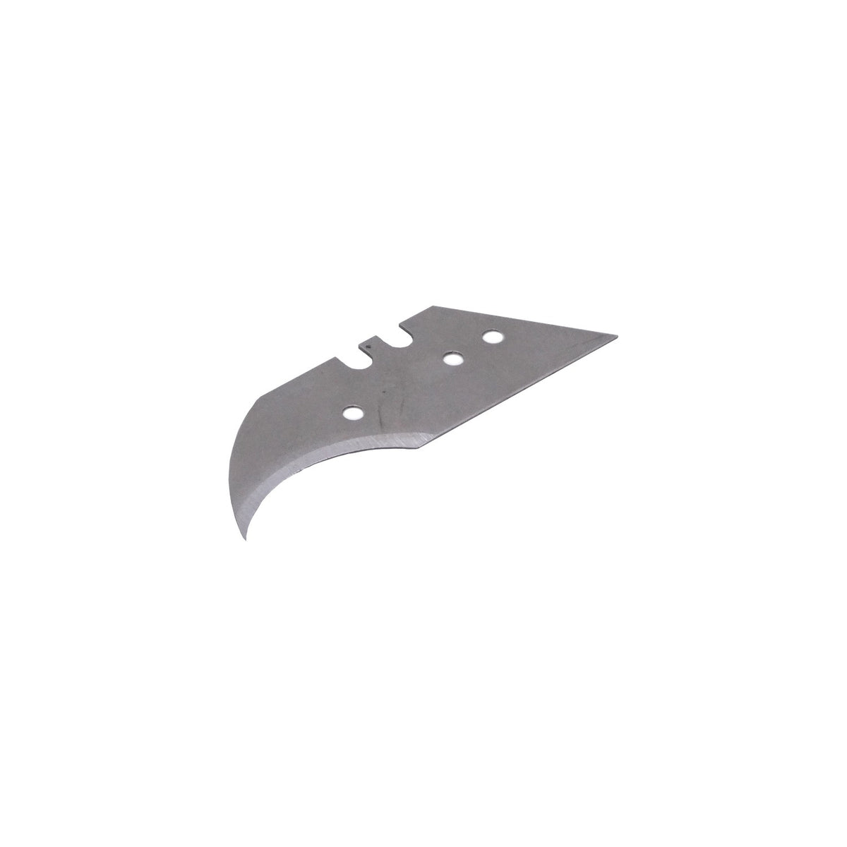CUCH-C10 10 Repuestos de Cuchilla Curva Metálica Profesional para Cartonero