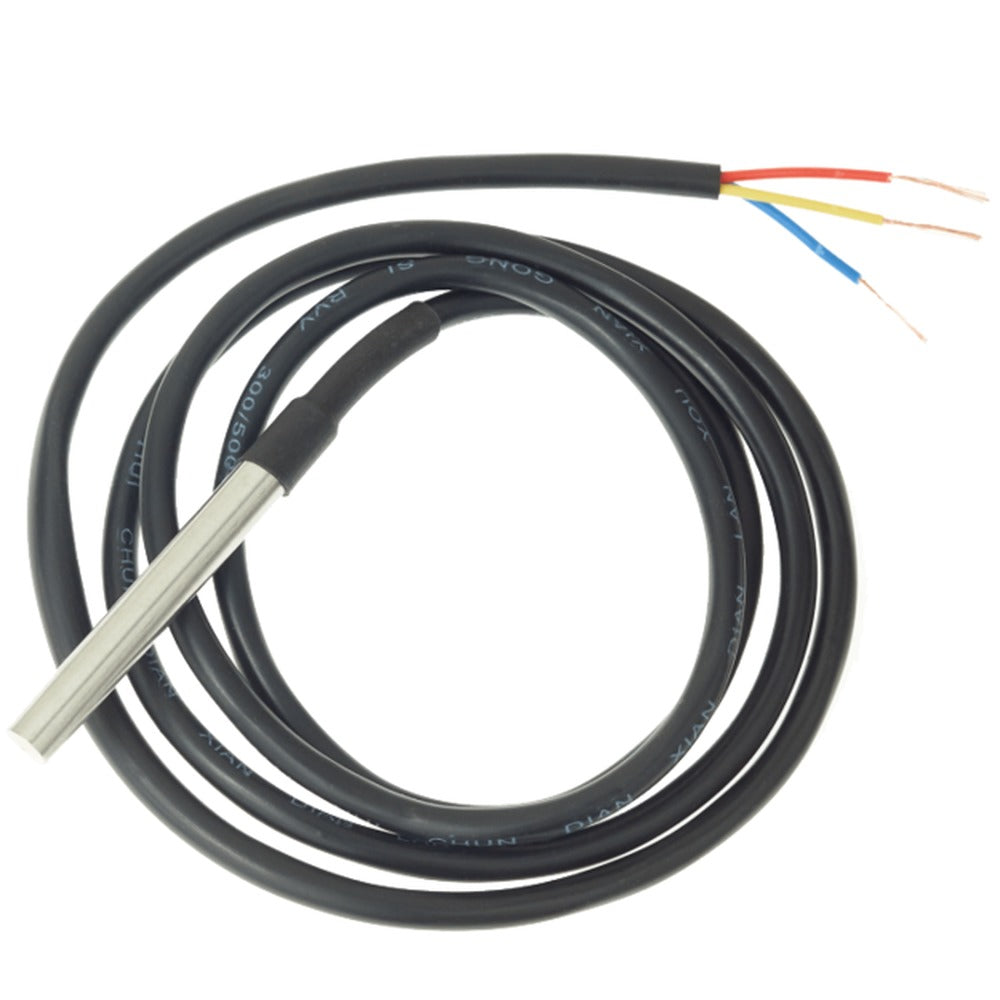 Sensor de Temperatura con Cable DS18B20 - 1m