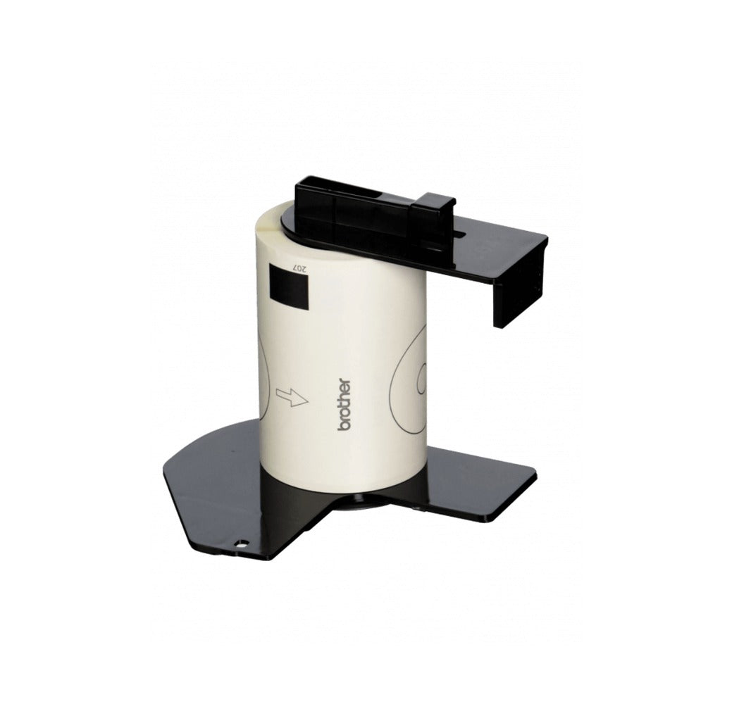 DK1207 Brother 58mm-Diámetro 100-Etiqueta/CD-DVD Plastificado Blanco para QL-700