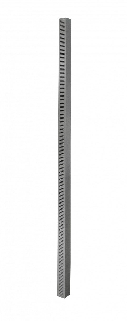 RAD-E6 Bandeja Perforada 2 metros x 60x60mm Color Gris para Cuadro Eléctrico
