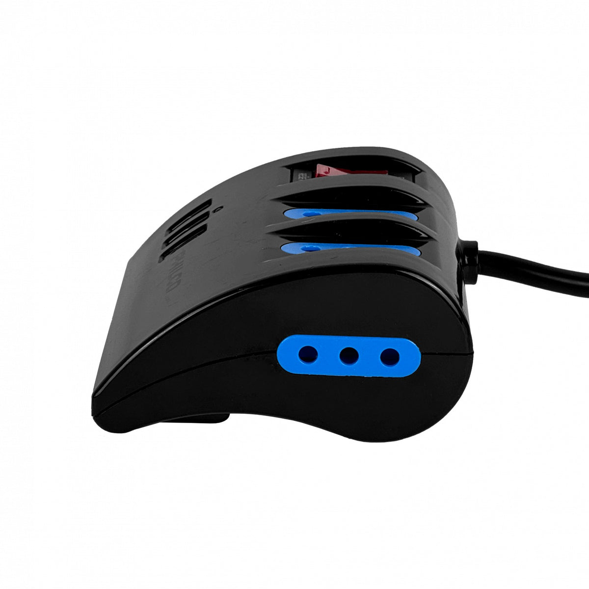 2044N PHILCO Negro Alargador 1,5mt 3-enchufes 2-USB5V 1-USB-C 15W 10A-250V