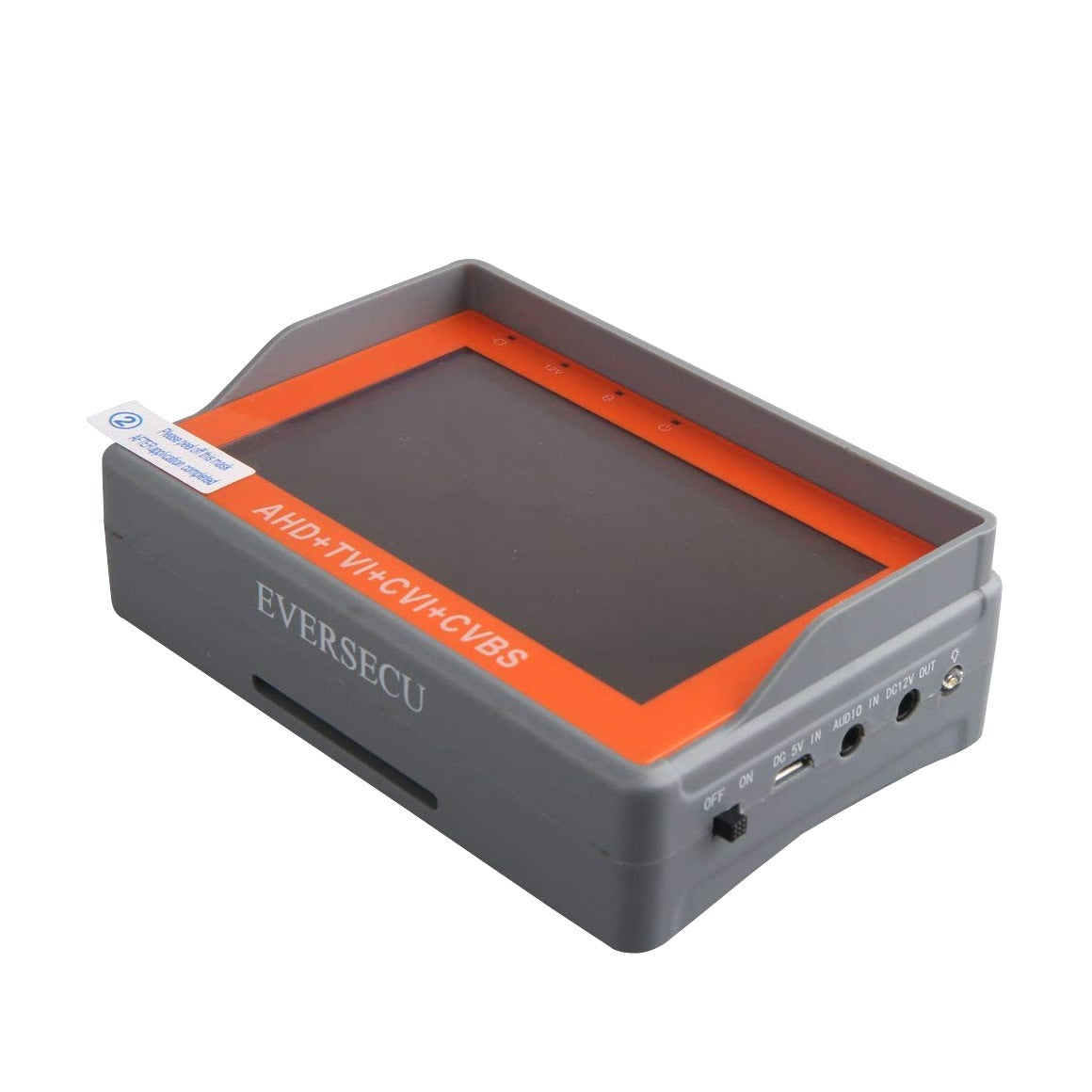 MONICAS Pantalla analógica PTZ de 4,3 pulgadas con resolución 2MP, entradas BNC-H y RS485, batería incluida, modelo ET-IV7S