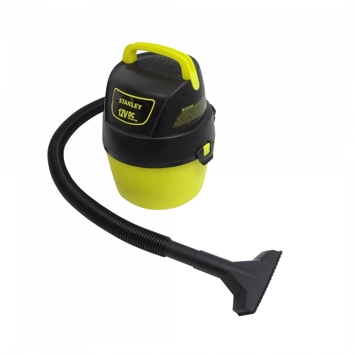ASPIRADORA-12V STANLEY Aspiradora Portátil 12V para Líquidos y Sólidos 3,8 Litros Cable 5 Metros Enchufe Automotriz