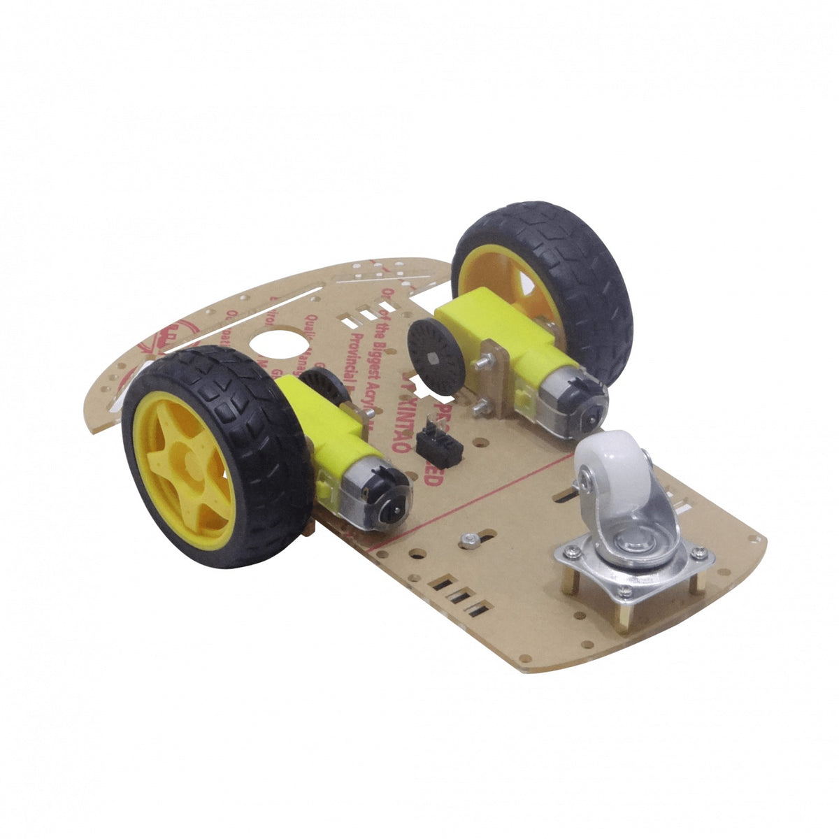 KIT-AUTITO Paquete de vehículo robótico de 3 ruedas para ensamblar, requiere placa Arduino para su funcionamiento