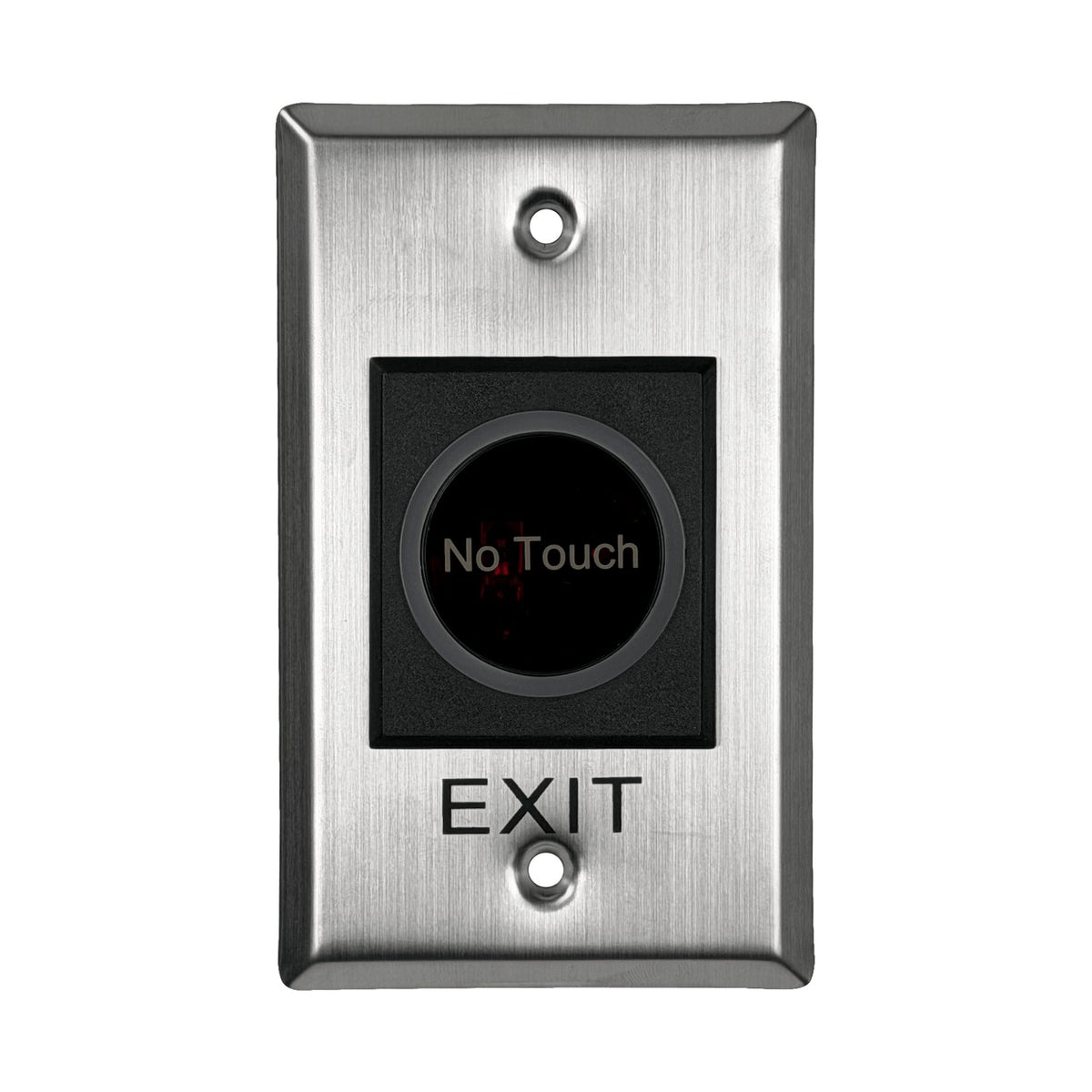 TLEB102 ZK Botón de activación con salida sin contacto 10cm No-Táctil Placa metálica 115x70mm IP65