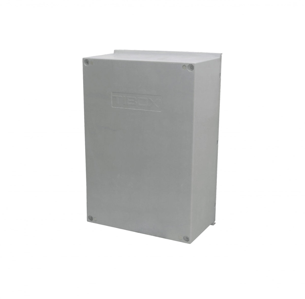TIP-64 TIBOX Gabinete Estanco Poliéster 600x400x230mm Gris IP65 RoHS con Placa Interior