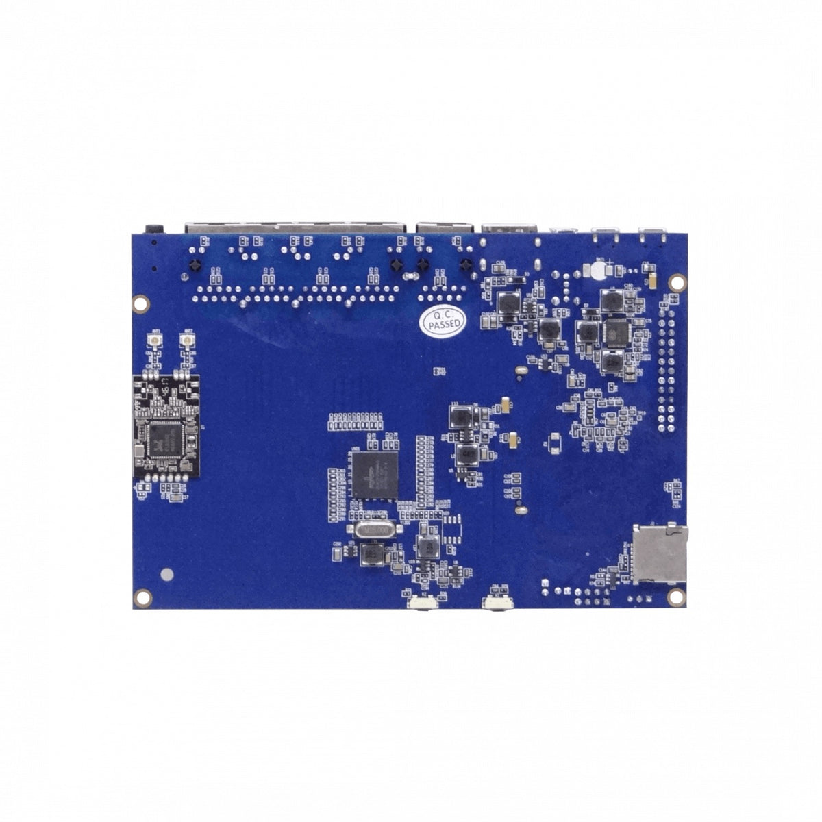 BPI-R1 BANANAPI CPU Doble Núcleo 1GHz 5 Puertos 10/100/1000 RAM 1GB 2 USB SD/SATA CSI HDMI Jack 3,5mm Micrófono 15x10cm