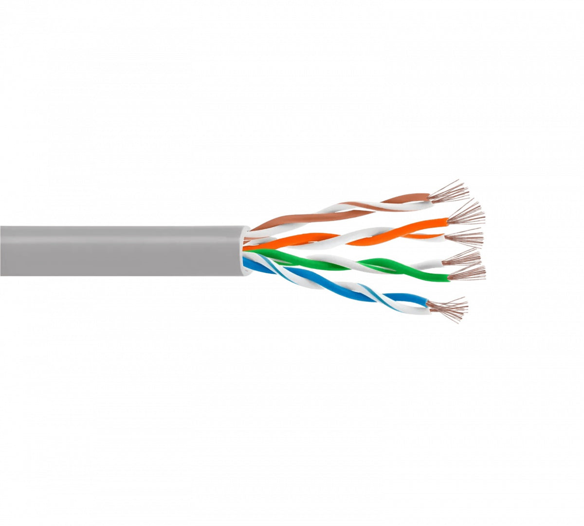 CPG-15L LINKMADE 1,5MT CAT5E GRIS LSZH LATIGUILLO DE RED MOLDEADO MULTIHILO 1.5M
