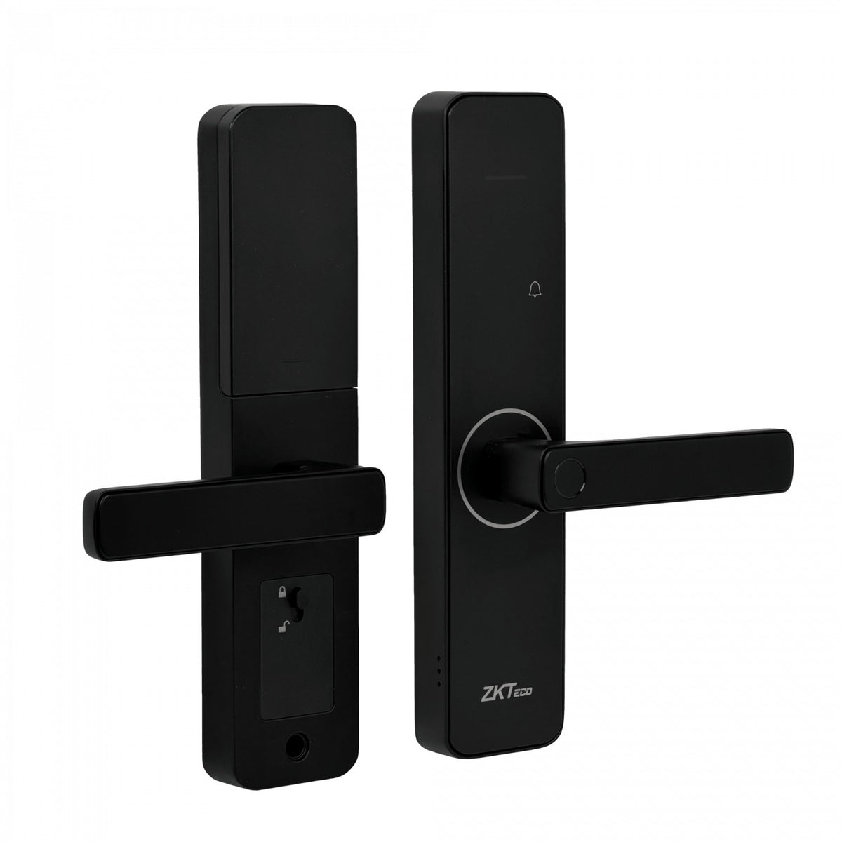 ML100 ZK Cerrojo Biométrico Digital Inalámbrico WiFi huella/NFC incluye-llave-física incluye-bateríasAA