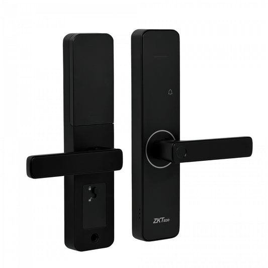ML100 ZK Cerrojo Biométrico Digital Inalámbrico WiFi huella/NFC incluye-llave-física incluye-bateríasAA