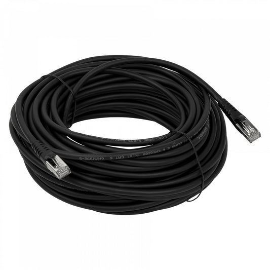 CP6SN-200L LINKMADE S/FTP CAT6 20mt NEGRO LSZH CABLE PATCH INYECTADO MULTIFILAR