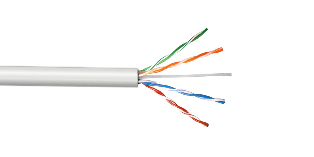 CBL-UG3. LINKMADE BOBINA DE CABLE UTP GRIS CAT5E DE COBRE 300 METROS UNIFILAR