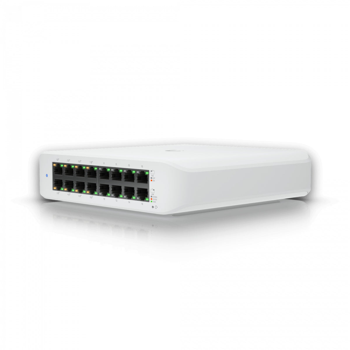 USW-LITE-16-POE. Conmutador de escritorio UI 45 W totales 16-1000-8-PoE+48af/52at requerido-UniFi USW-LITE-16-POE-EU UBIQUITI