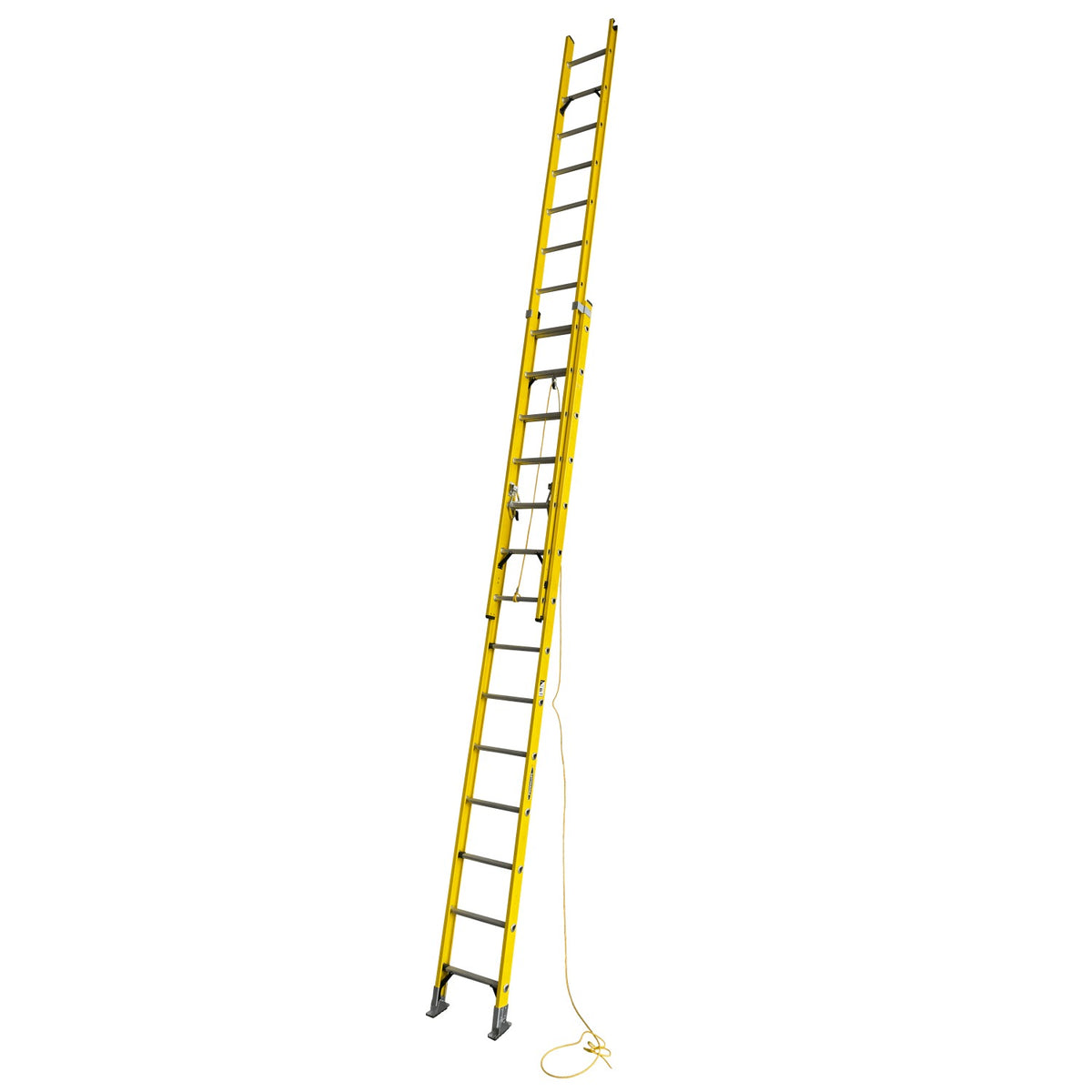 ESFA-428 3,8-7,60mt 140kg Escala Extensible de Fibra De Vidrio 28-Escalones