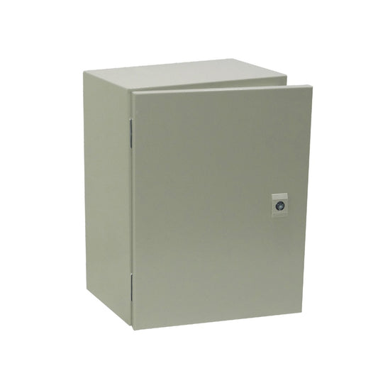 ST3-420 TIBOX 400x300x200mm 1-puerta c/cerradura Gabinete Metálico Tablero IP66 Beige
