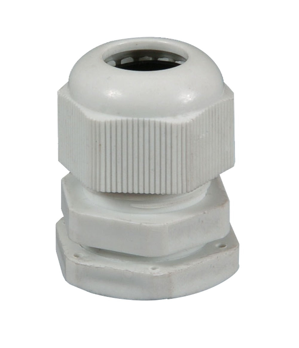 PG-13 6-12mm Pasacables Roscado PG13.5 PVC con Tapa Contra Accidentes
