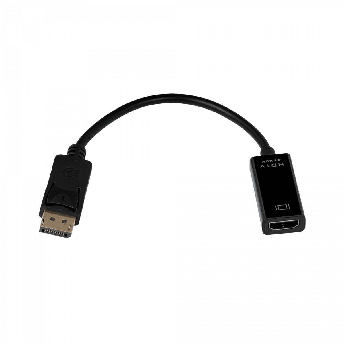 UL-DPHDMI-4K. 4K HDMI-H a DisplayPort-M Negro Cable-15cm Convertidor de Video