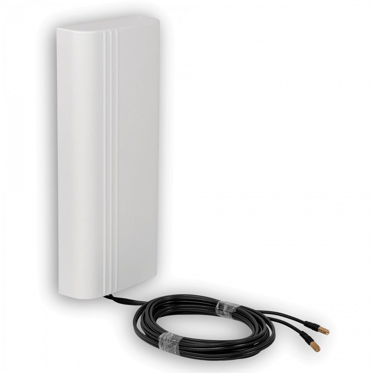 7027HVX 2x9/12dBi 2-SMA-M/5m 650-960 1710-2700MHz Polarización-X Antena Plana 41x18x6cm