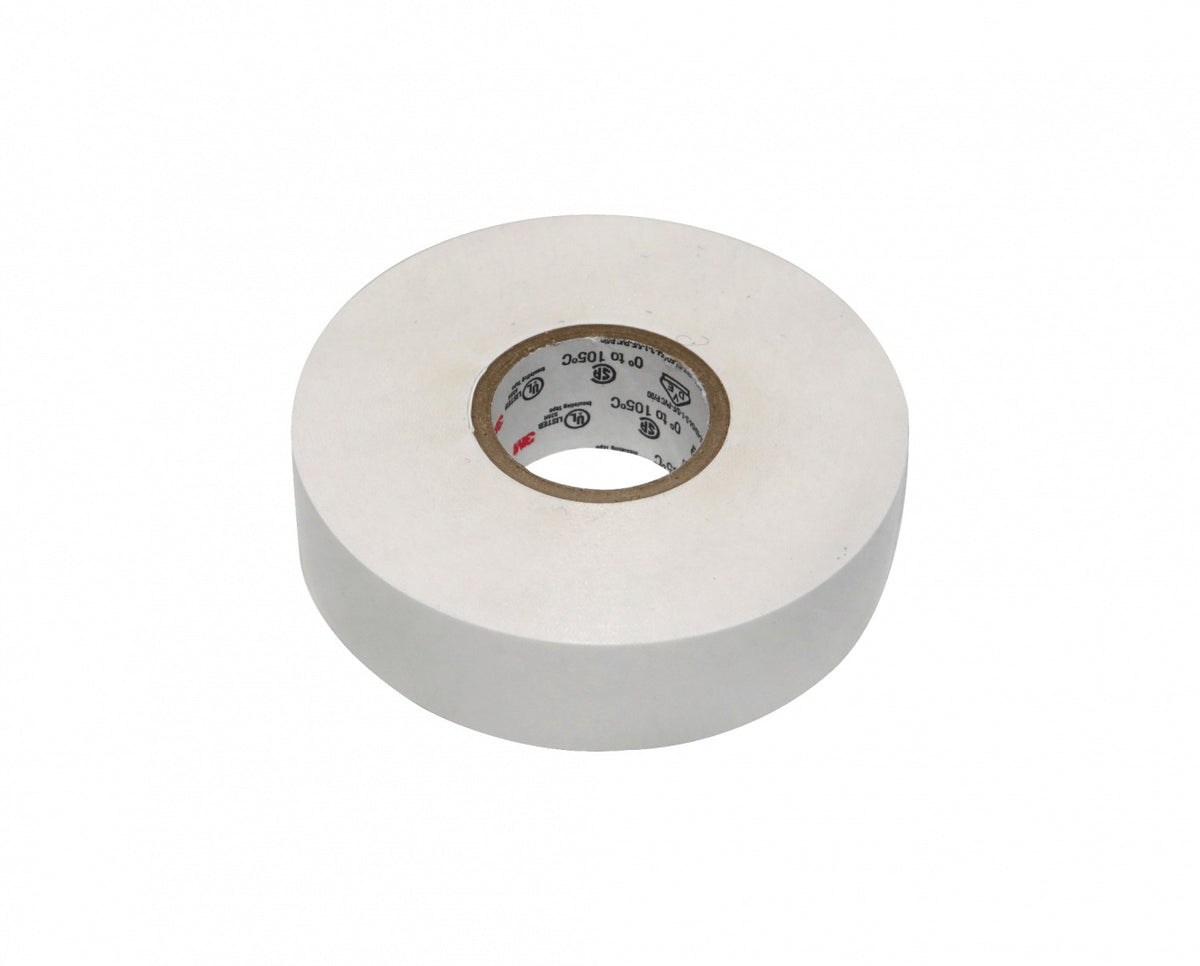 SCOTCH35 3M Cinta Blanca 19mm x 20mt 0,178mm 3/4pulg Vinilo Retarda-Fuego