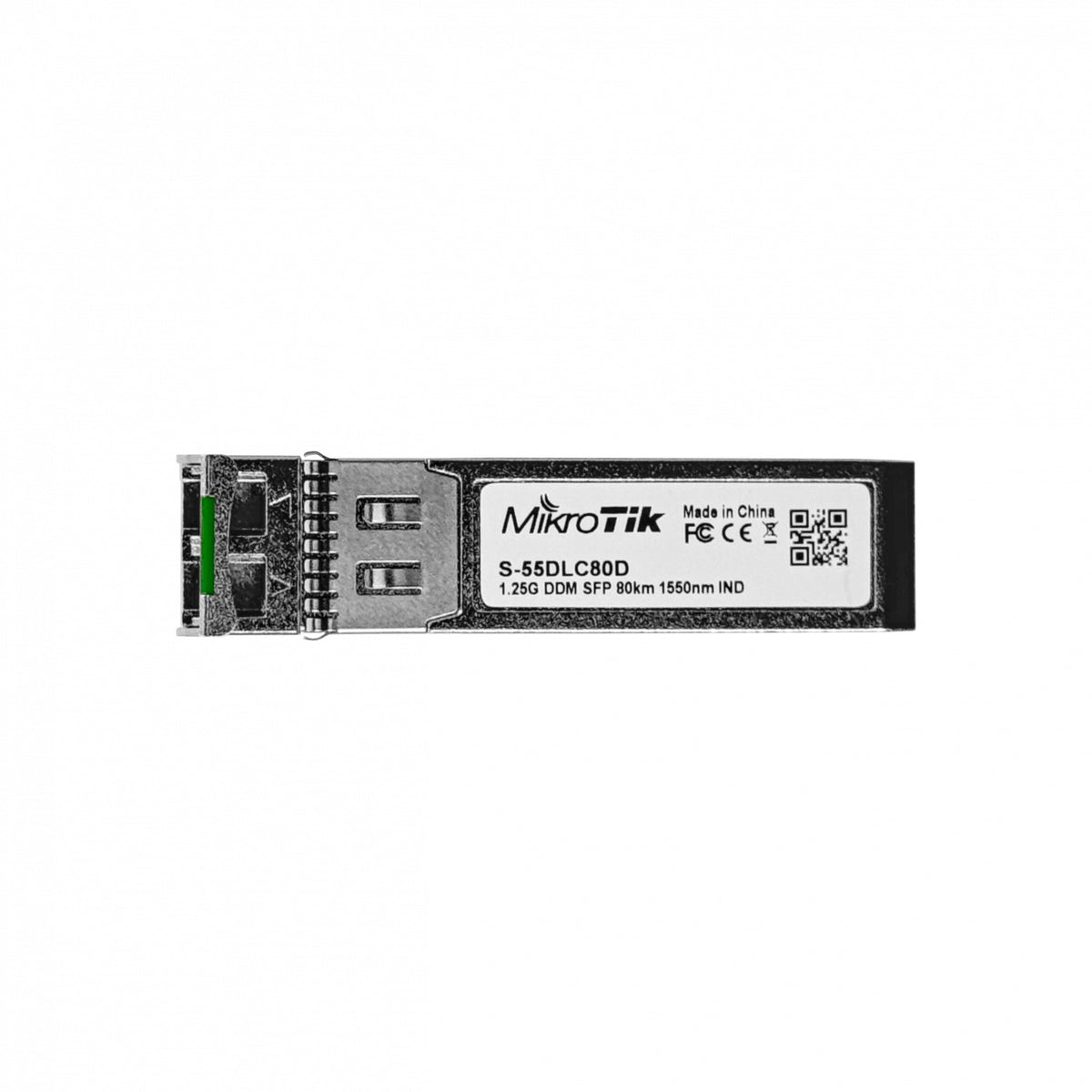 S-55DLC80D Mikrotik 2-LC 80km DDM SM 1550nm Transceptor-SFP 1,25G 2-LC LC-Dúplex Monomodo
