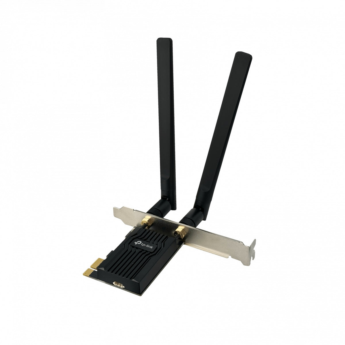 TX20E TP-LINK Adaptador WiFi AX1800 Bluetooth 5.2 Doble Banda 2.4GHz 5GHz Velocidad 574+1201Mbps Interfaz PCIe x1 2 Antenas RPSMA