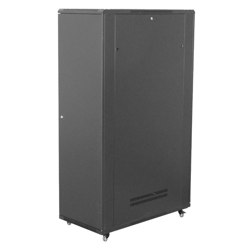 RK42-12PL LINKMADE Armario 42U 1200mm Puerta Microperforada 1,2m-Profundidad con-Ventilador-Estantes Rack