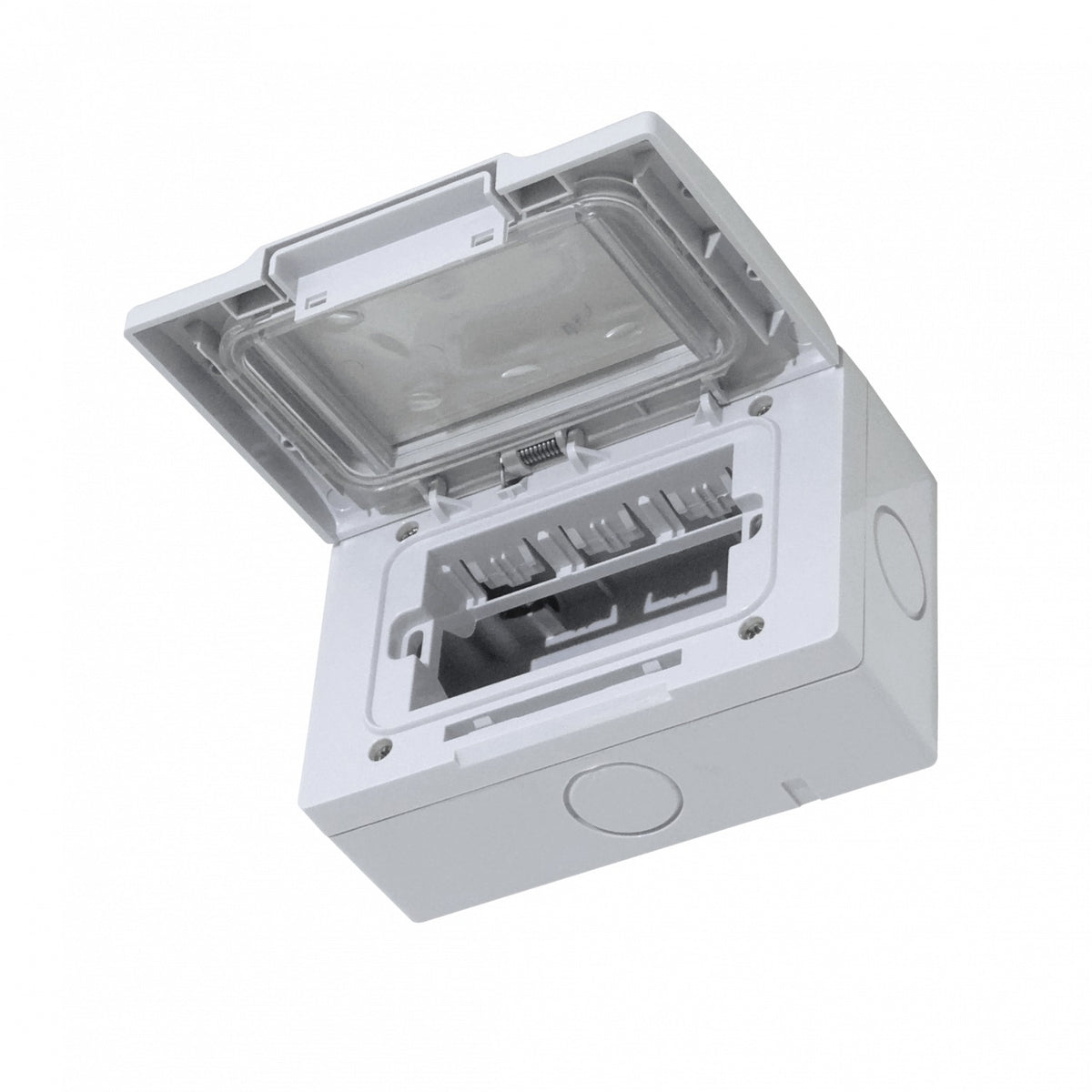 KEP-8 KALOP conTapa 3-Módulos Caja Gris IP55 3-Plazas Sigma KL42413
