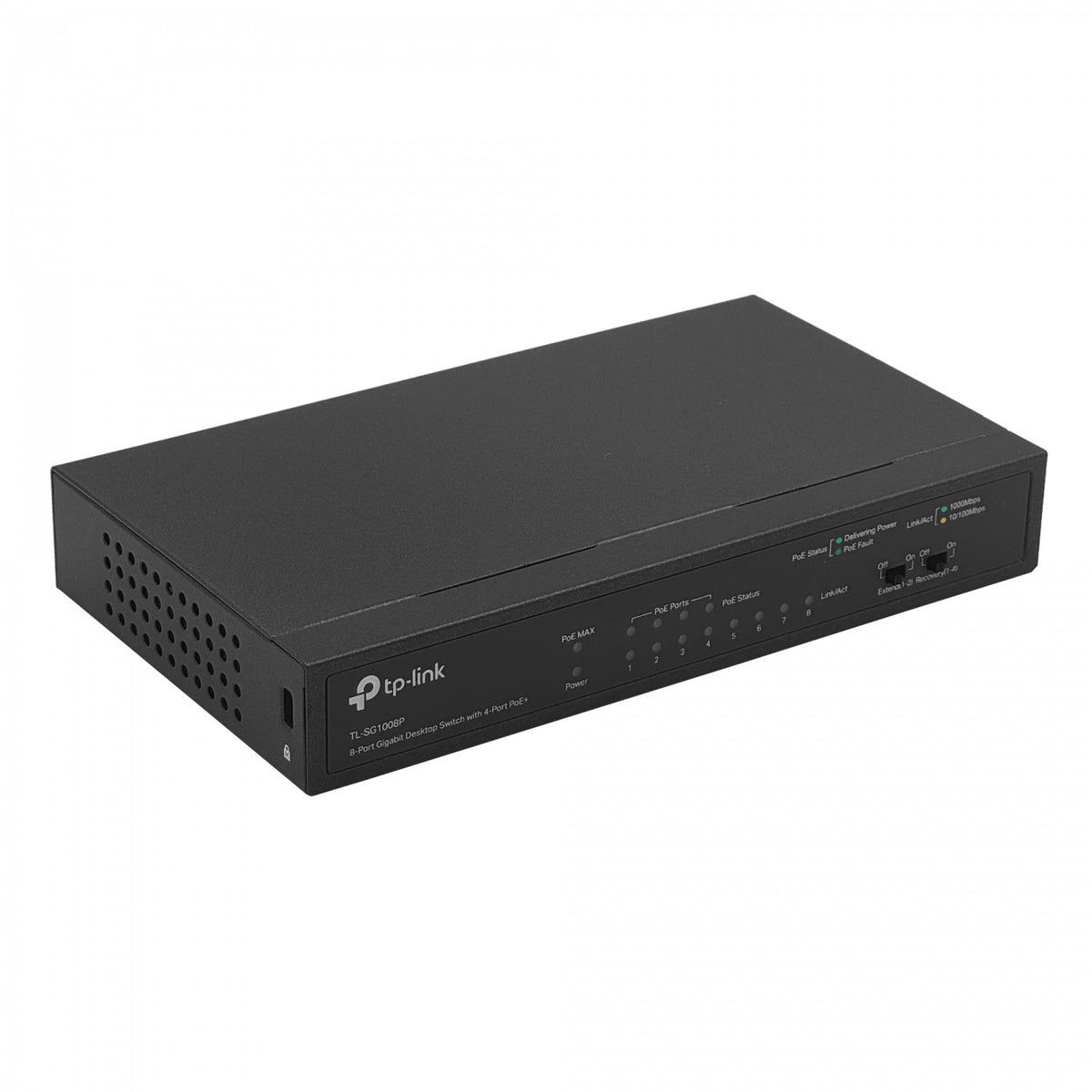 TL-SG1008P TP-LINK 8-1000(4-PoE48V-af) 53W-total Switch no-Admin no-Rack