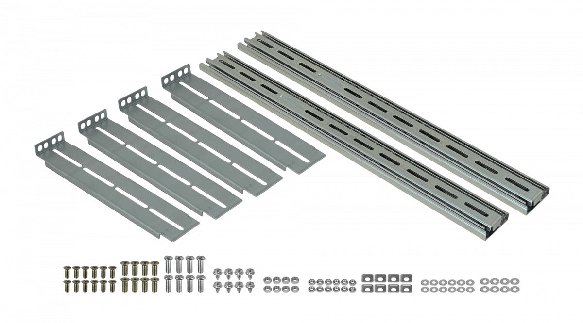 RIEL-3. 2U Fondo-490-750mm Riel de Rack deslizable-455mm Soporta-30Kg