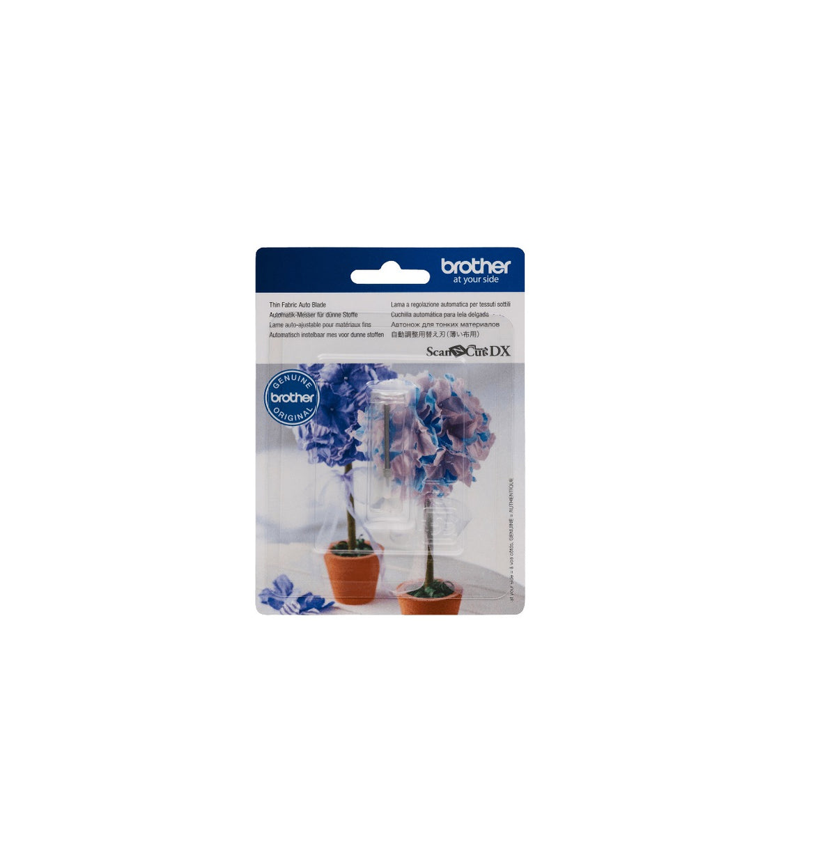 CADXBLDQ1 BROTHER Cuchilla para Textil Calibre 0,25-0,5mm Compatible ScanNcutDX para Trazador SDX Elemento de Corte