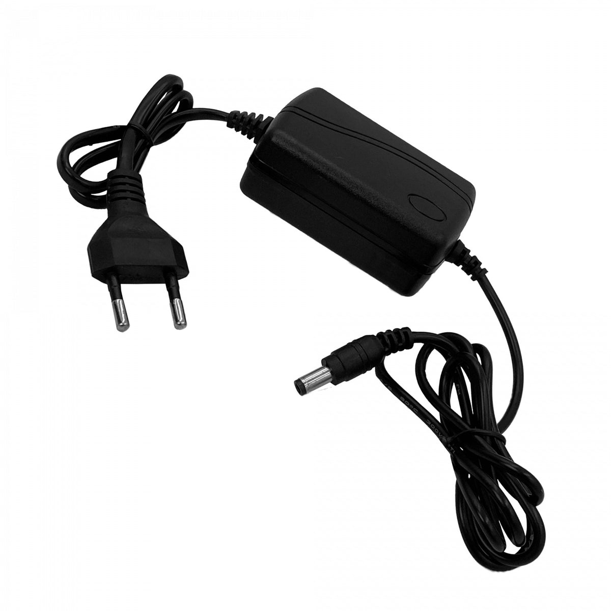 FONU-CC 2-Cables Plug-5,5x2,5mm 12V 1,5A 18W Plastica interior Fuente Poder