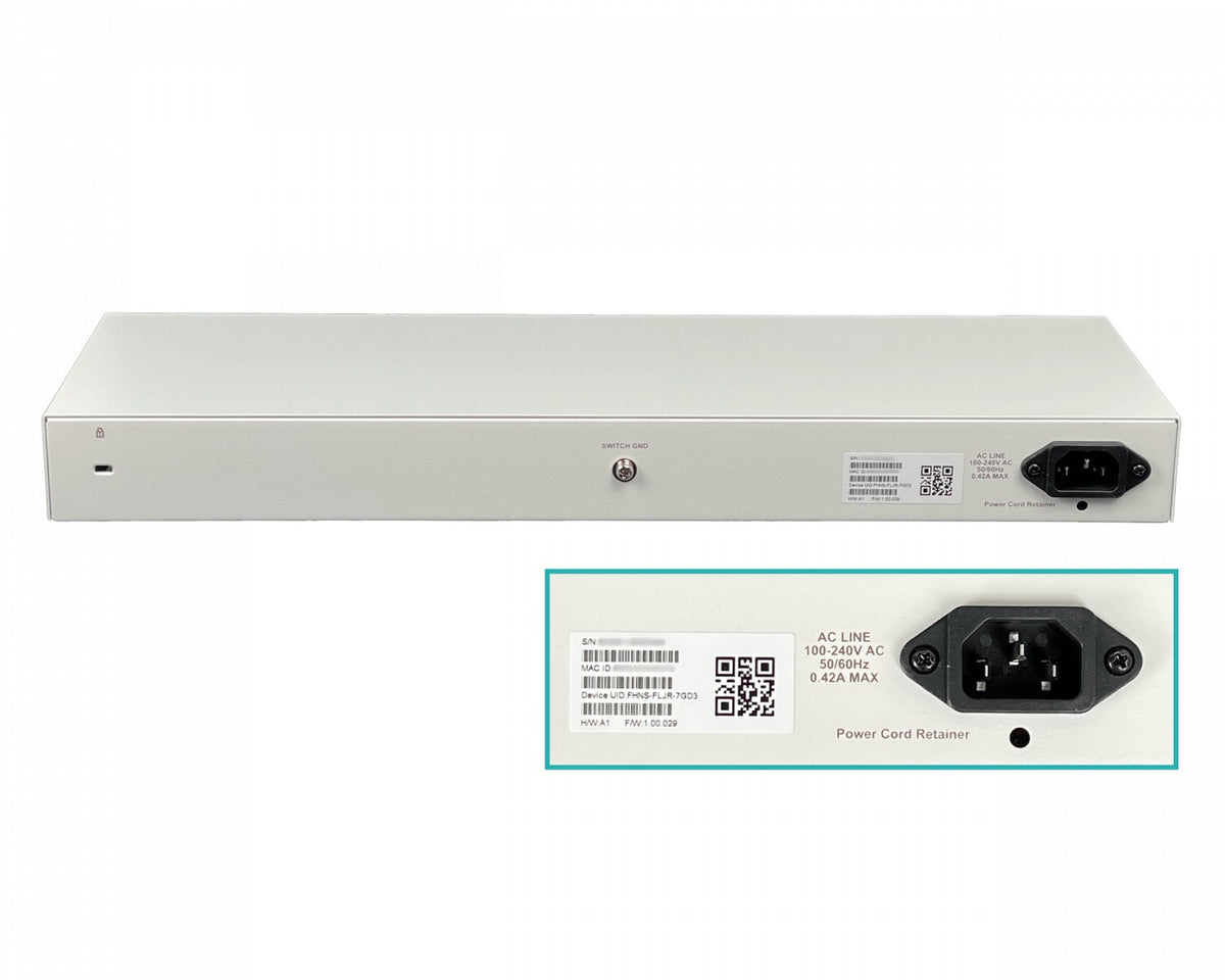 DBS-2000-28. Conmutador D-LINK 24 puertos Gigabit 4 puertos Gigabit 4-SFP Consola Administración Capa 2 Montaje en bastidor RS232-RJ45