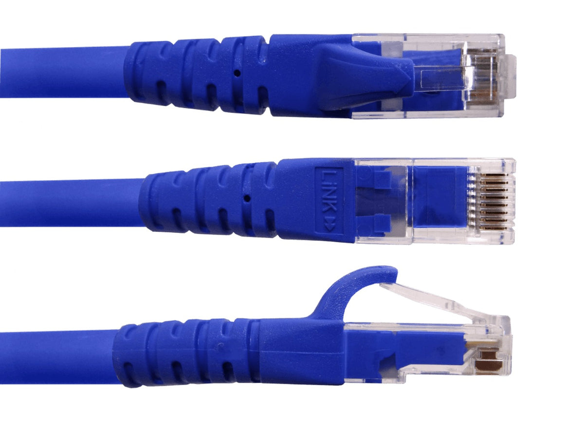 CP6A-30L LINKMADE 3MT CAT6 AZUL LSZH CABLE PATCH INYECTADO MULTIFILAR