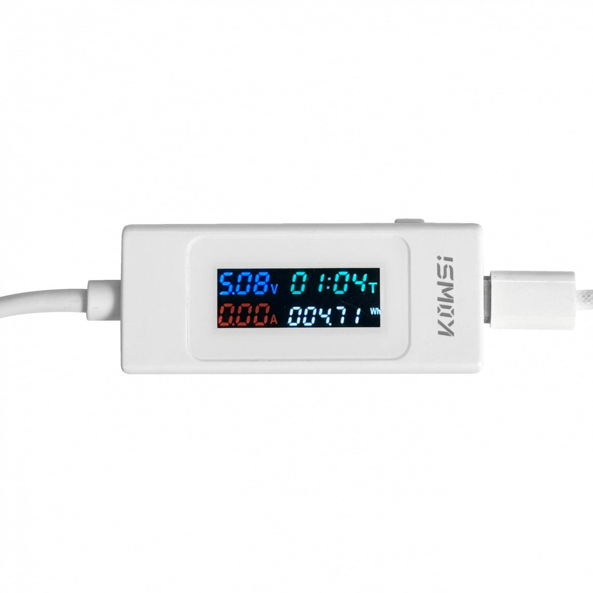 TESTER-065C Medidor Digital Puerto USB-C Rango 4-30VDC Intensidad 0-6,5Amperios Potencia 0-195Vatios