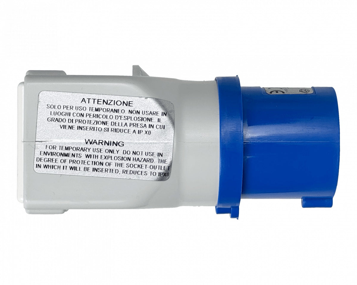 162P GEWISS industrial 1-Clavija Macho 16A 2-Base-H 10A/16A 2P+T IP44 250V