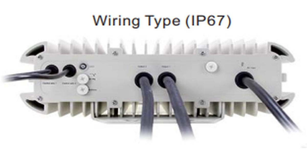 Fuente de poder entorno hostíl 2300W HEP-2300-HV - W - Modelo con cables - 230V