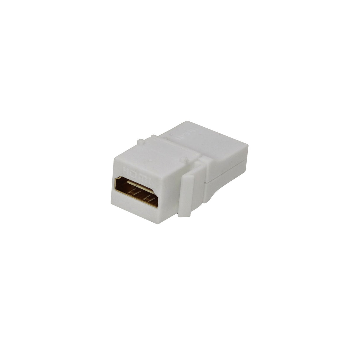 KHAL HDMI Angular-90-grados Hembra-Hembra Keystone Blanco v1.4