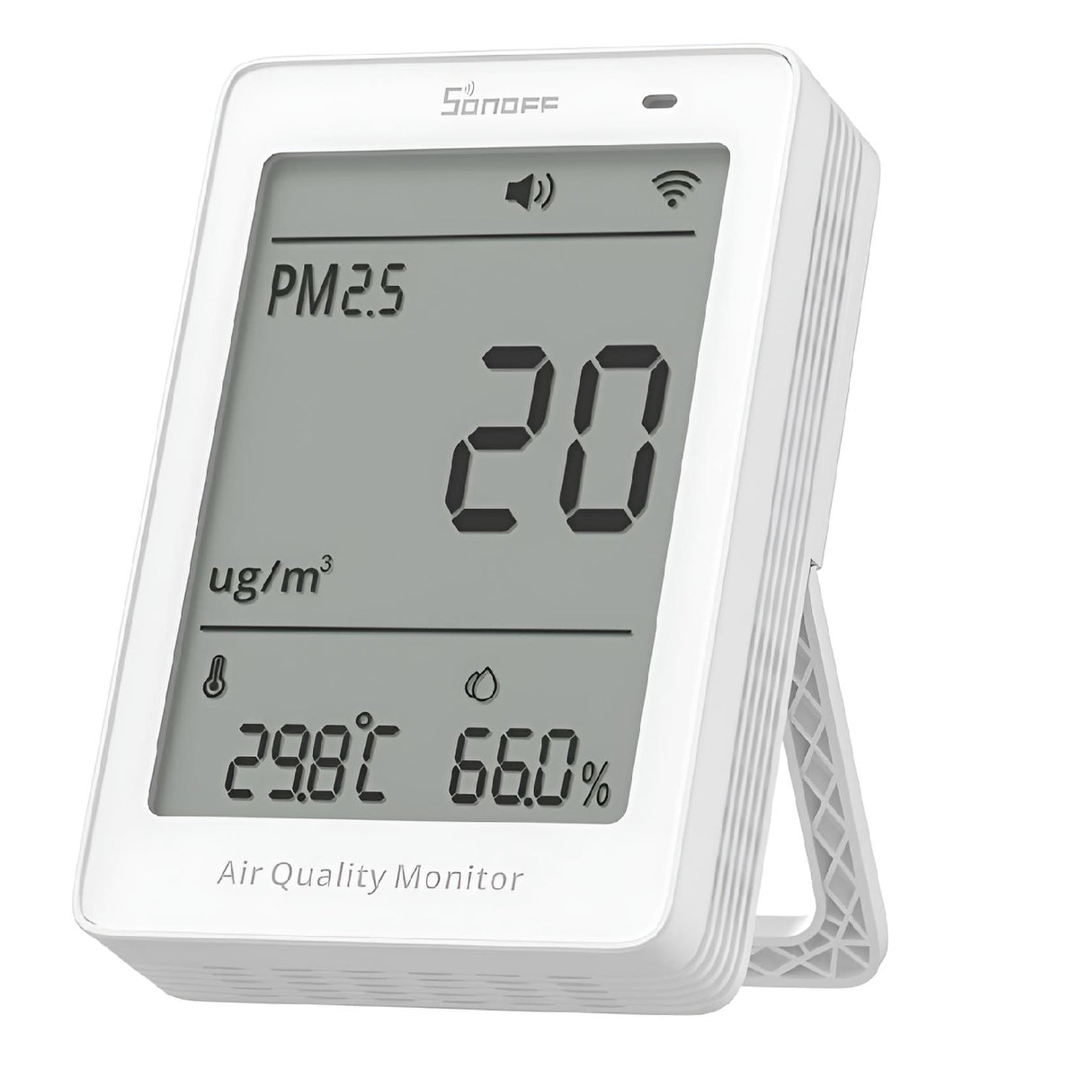 Medidor de Concentración Aérea de Partículas PM2.5/PM10 con Conectividad WiFi Matter – Sonoff AirGuard SAWF-07P